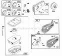 Mufflers And Air Cleaners Diagram and Parts List for 093902-0122-02  Briggs and Stratton Engine